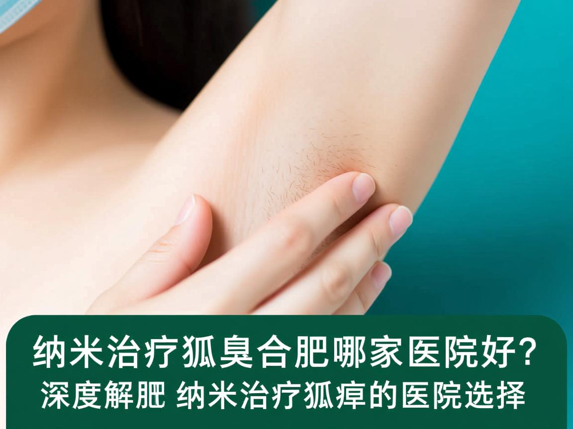 纳米治疗狐臭合肥哪家医院好？深度解析合肥纳米治疗狐臭的医院选择