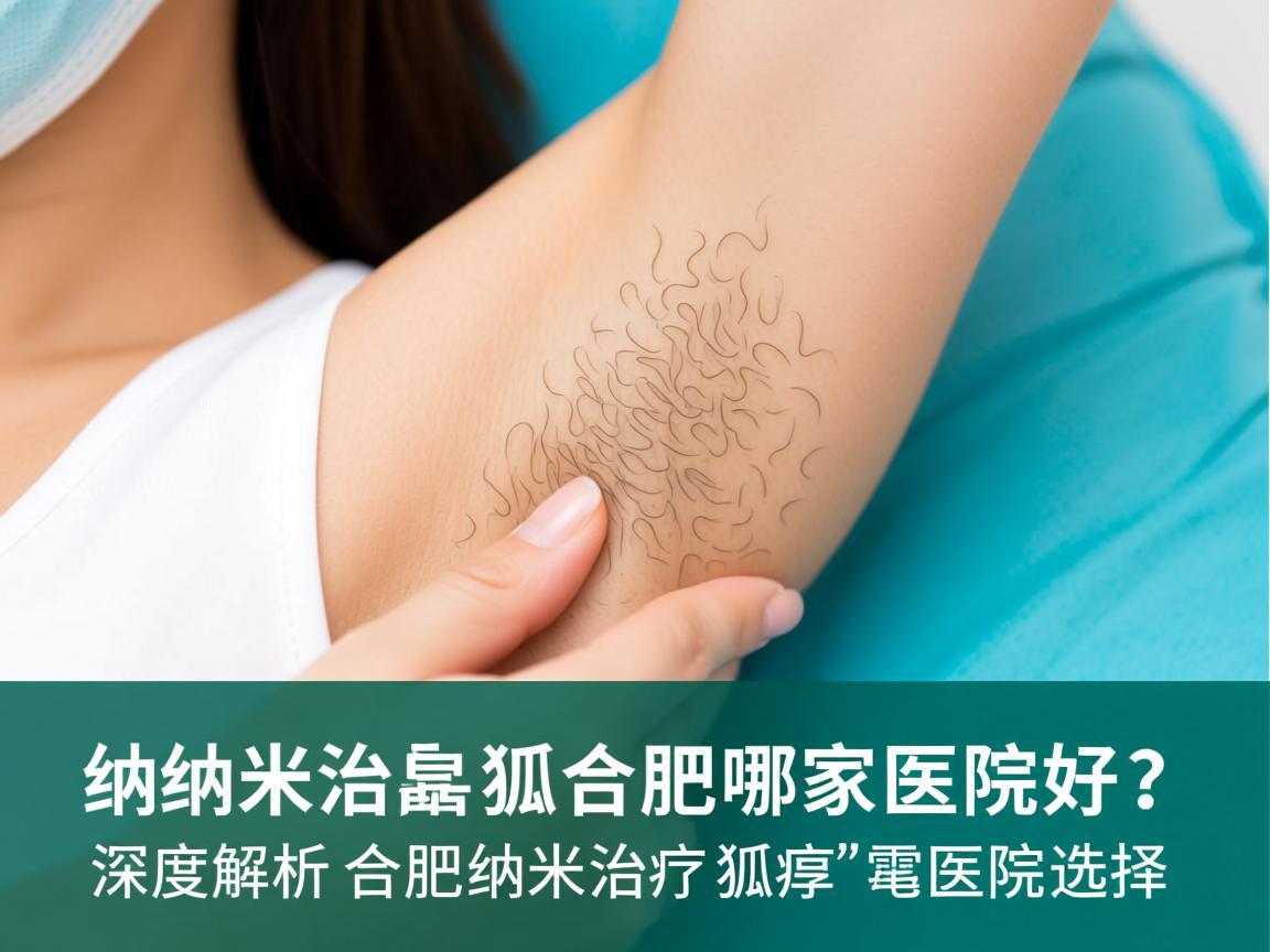 纳米治疗狐臭合肥哪家医院好？深度解析合肥纳米治疗狐臭的医院选择