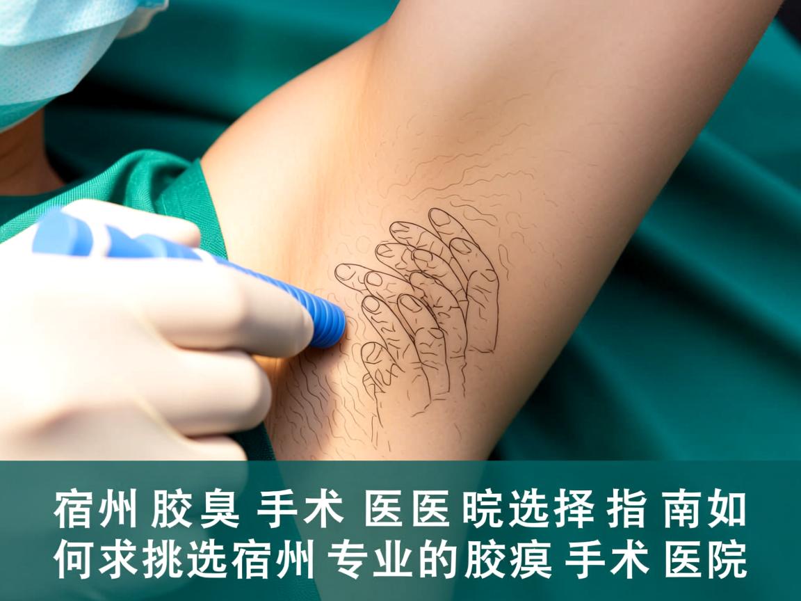 宿州腋臭手术医院选择指南，如何挑选宿州专业的腋臭手术医院