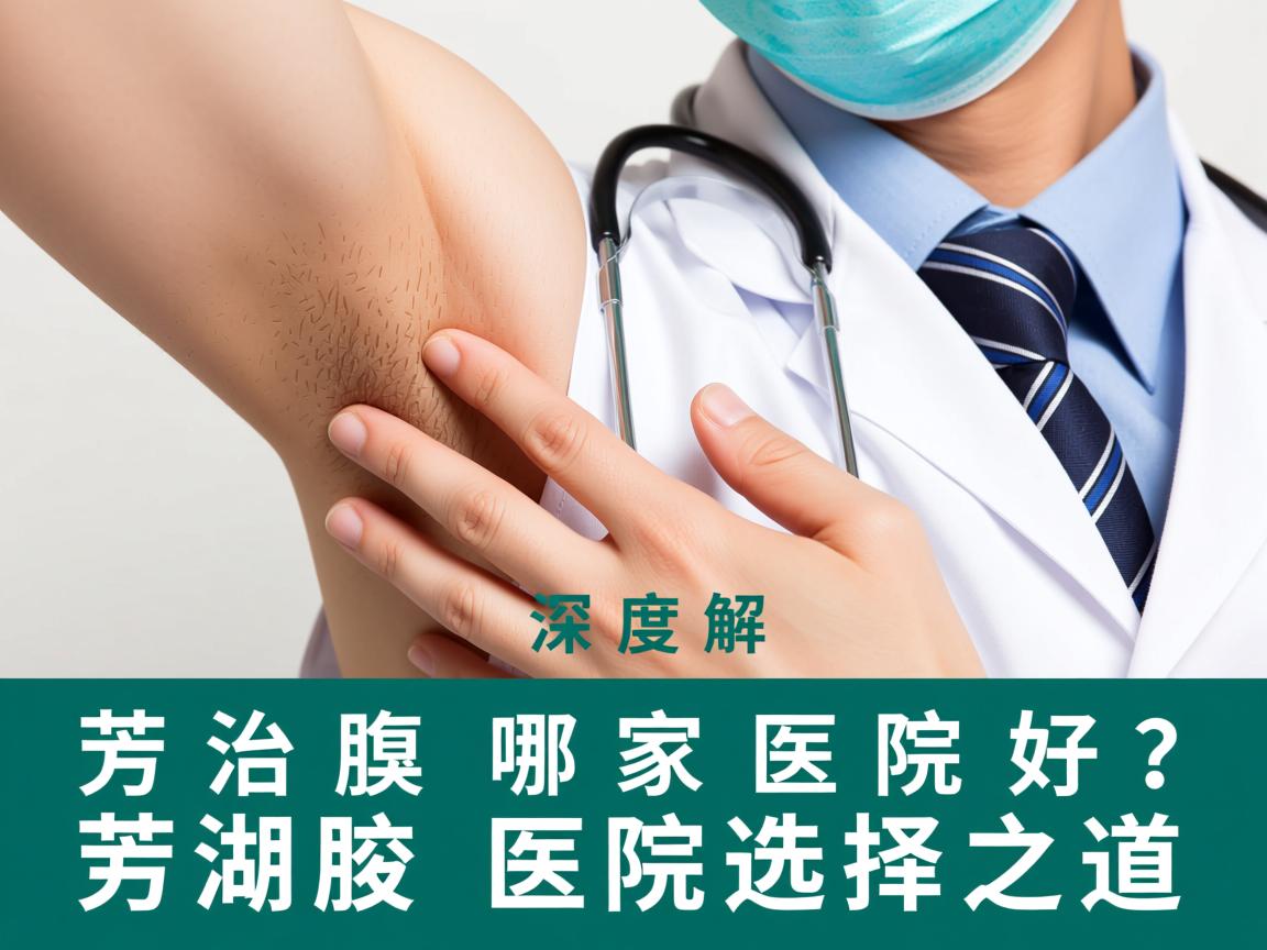 芜湖治腋臭哪家医院好？深度解析芜湖腋臭医院选择之道