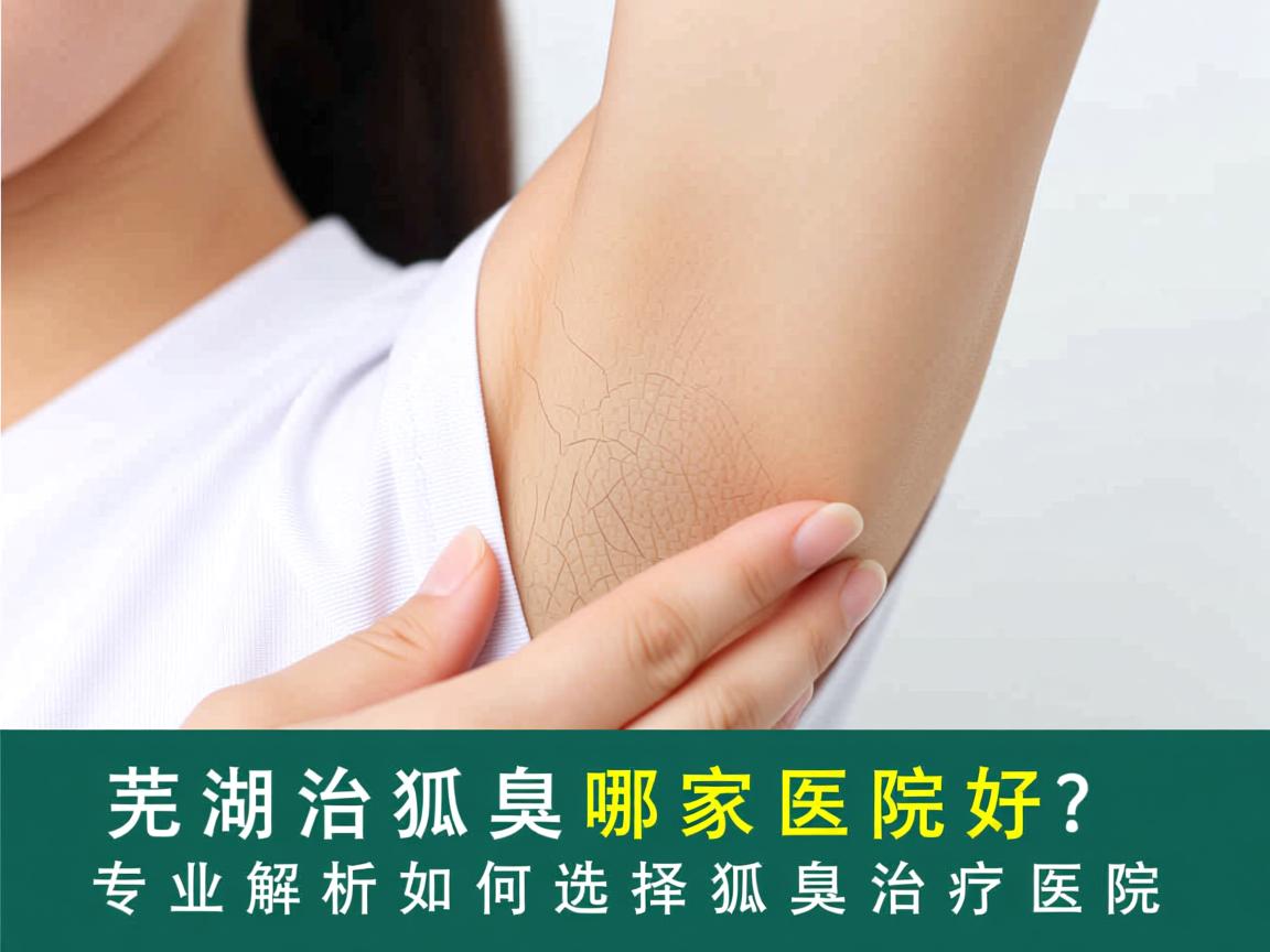 芜湖治狐臭哪家医院好？专业解析如何选择狐臭治疗医院