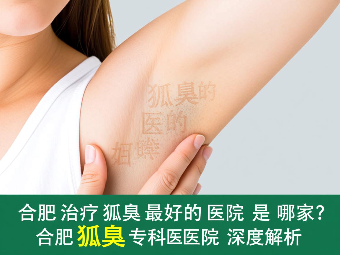 合肥治疗狐臭最好的医院是哪家？合肥狐臭专科医院深度解析