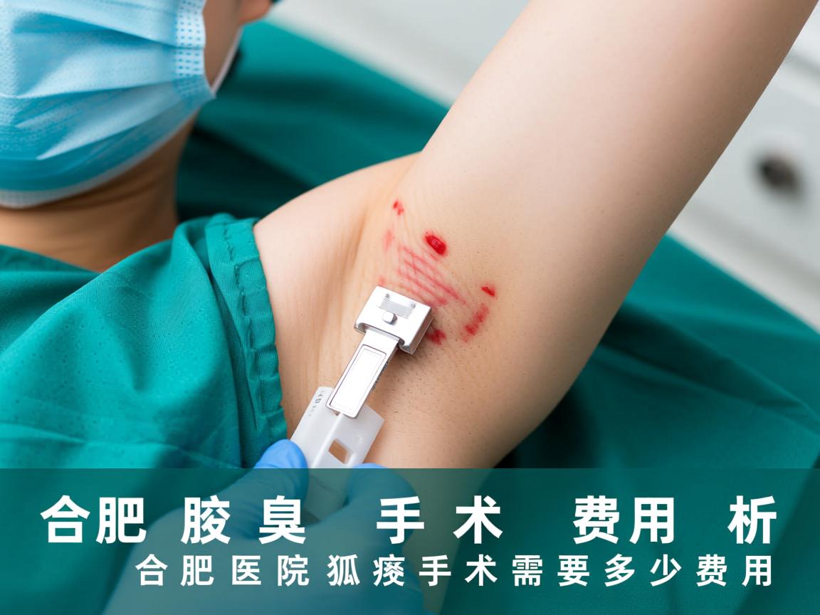 合肥腋臭手术费用解析，合肥医院狐臭手术需要多少费用