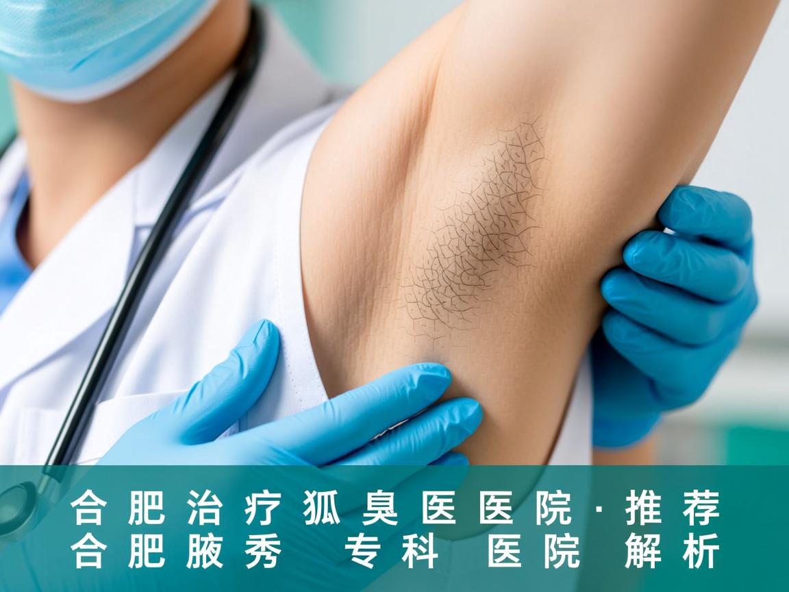 合肥治疗狐臭医院推荐，合肥腋秀专科医院解析