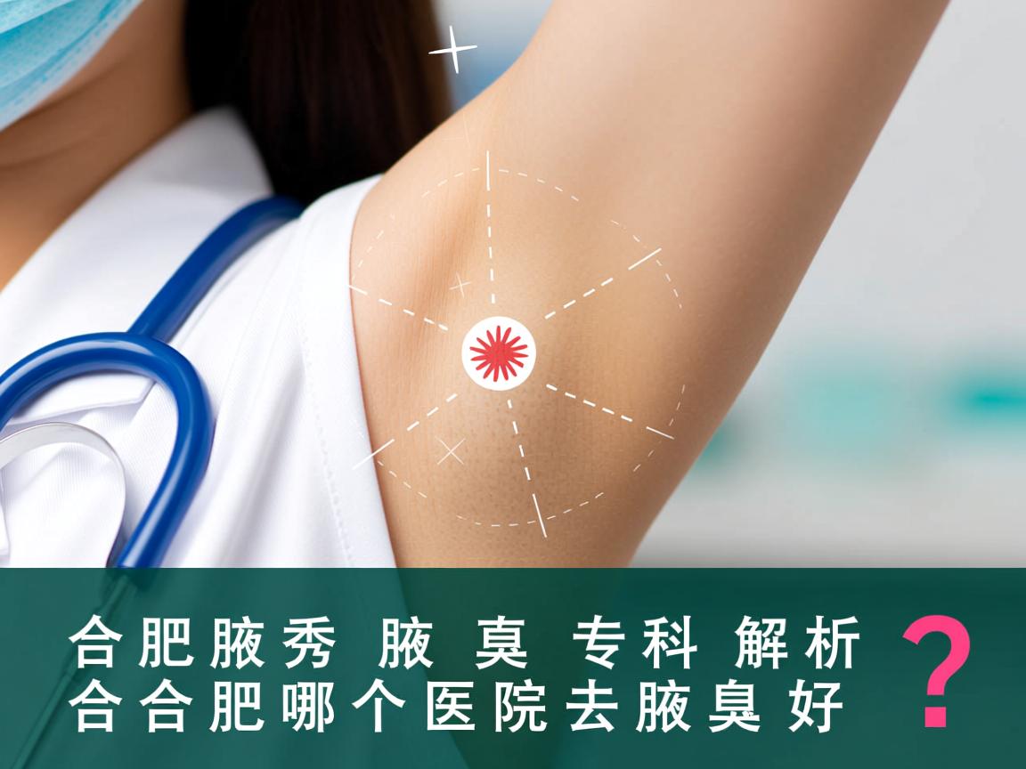 合肥腋秀腋臭专科解析，合肥哪个医院去腋臭好？