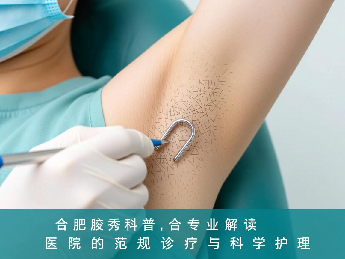 合肥腋秀科普，专业解读合肥腋臭医院的规范诊疗与科学护理