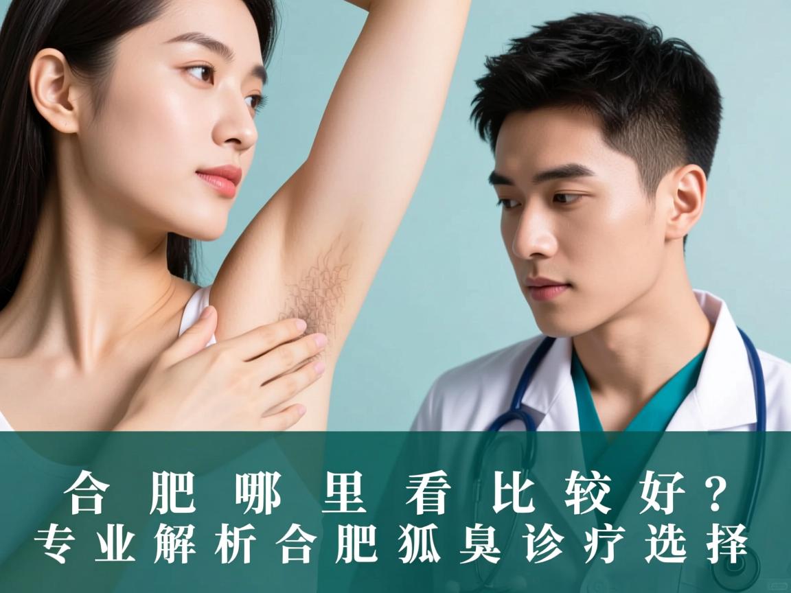 狐臭男合肥哪里看比较好？专业解析合肥狐臭诊疗选择