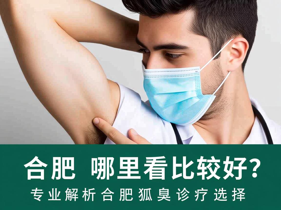 狐臭男合肥哪里看比较好？专业解析合肥狐臭诊疗选择