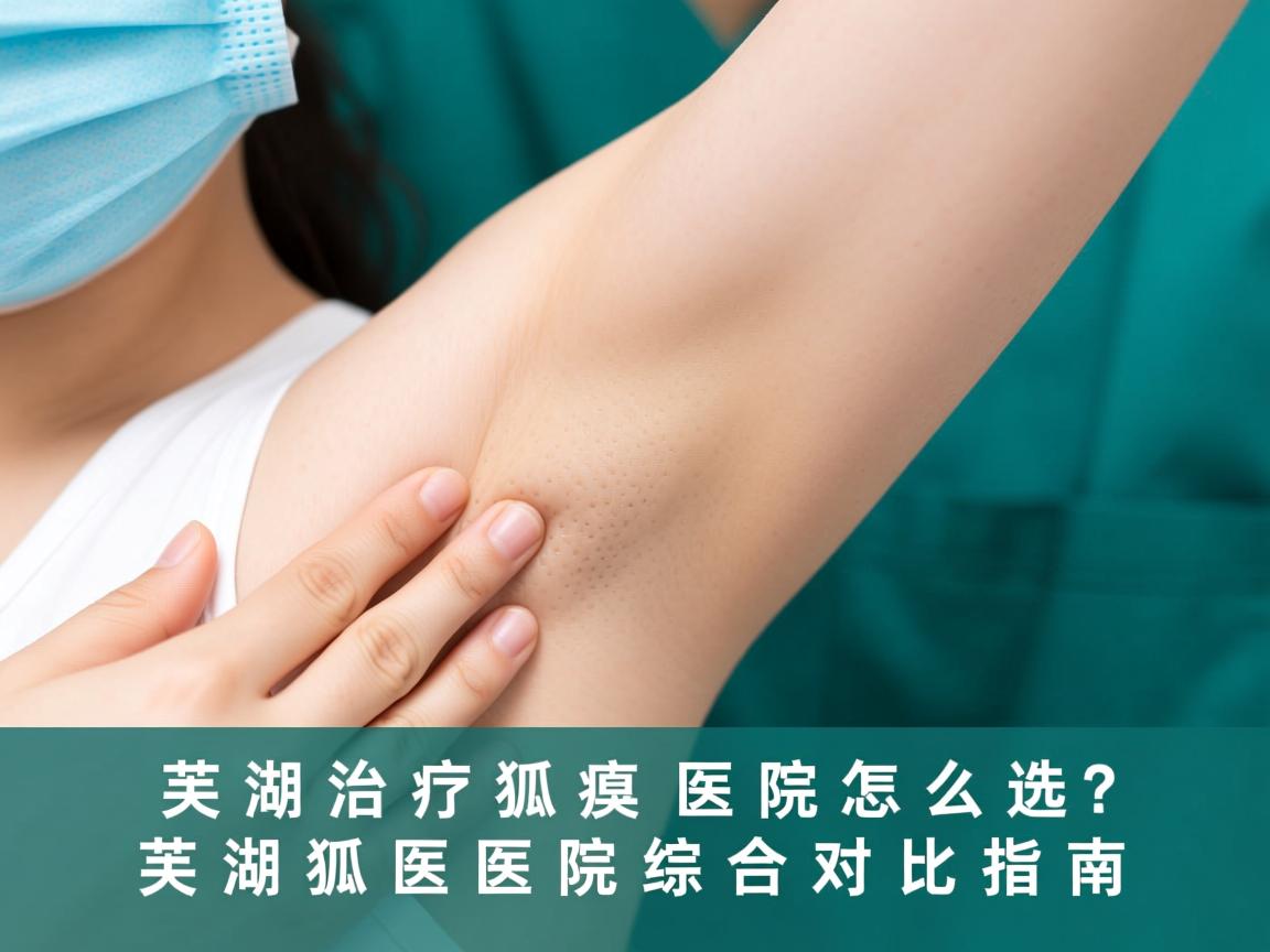 芜湖治疗狐臭医院怎么选？芜湖狐臭医院综合对比指南