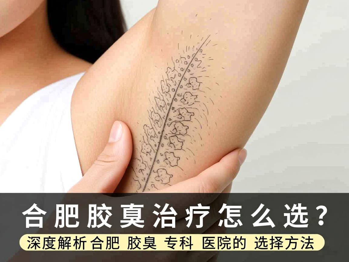 合肥腋臭治疗怎么选？深度解析合肥腋臭专科医院的选择方法