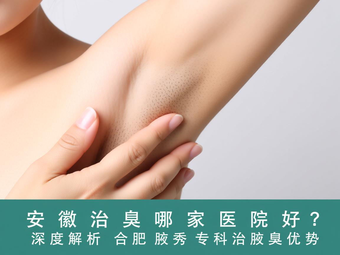 安徽治腋臭哪家医院好？深度解析合肥腋秀专科治腋臭优势