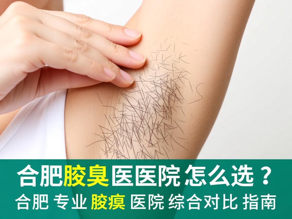 合肥腋臭医院怎么选？合肥专业腋臭医院综合对比指南