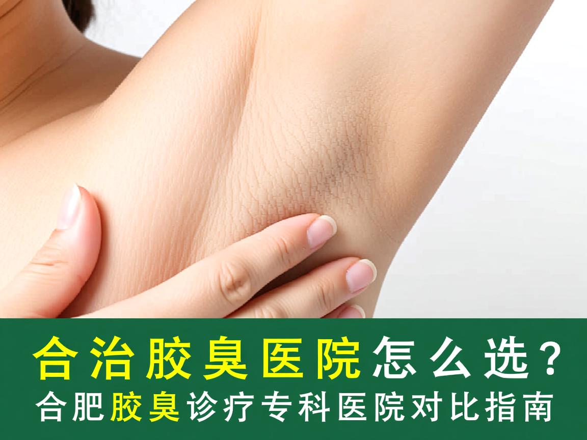 合肥治腋臭医院怎么选？合肥腋臭诊疗专科医院对比指南