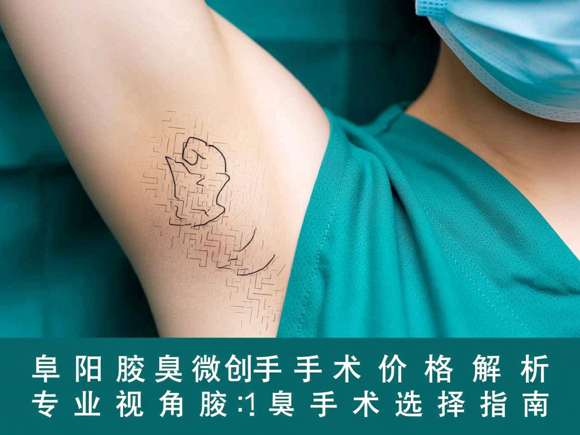 阜阳腋臭微创手术价格解析，专业视角下的腋臭手术选择指南