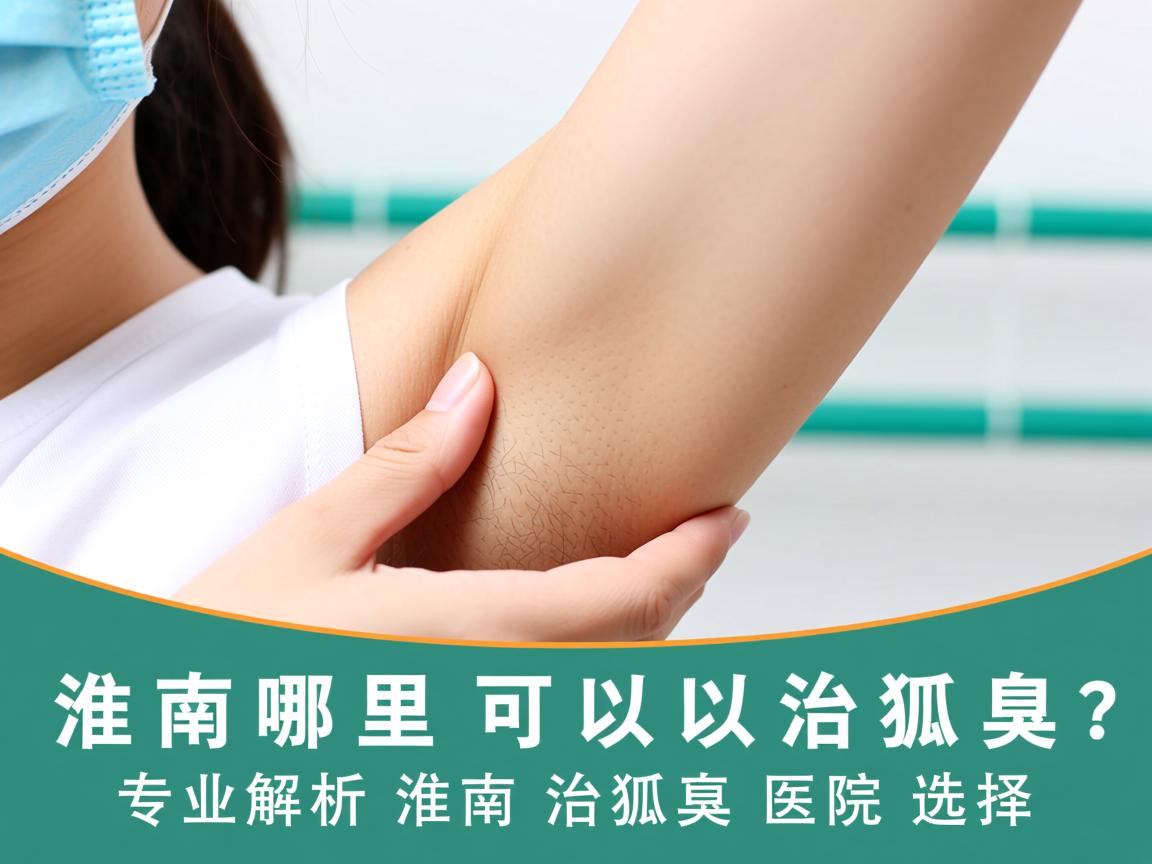 淮南哪里可以治狐臭？专业解析淮南治狐臭的医院选择