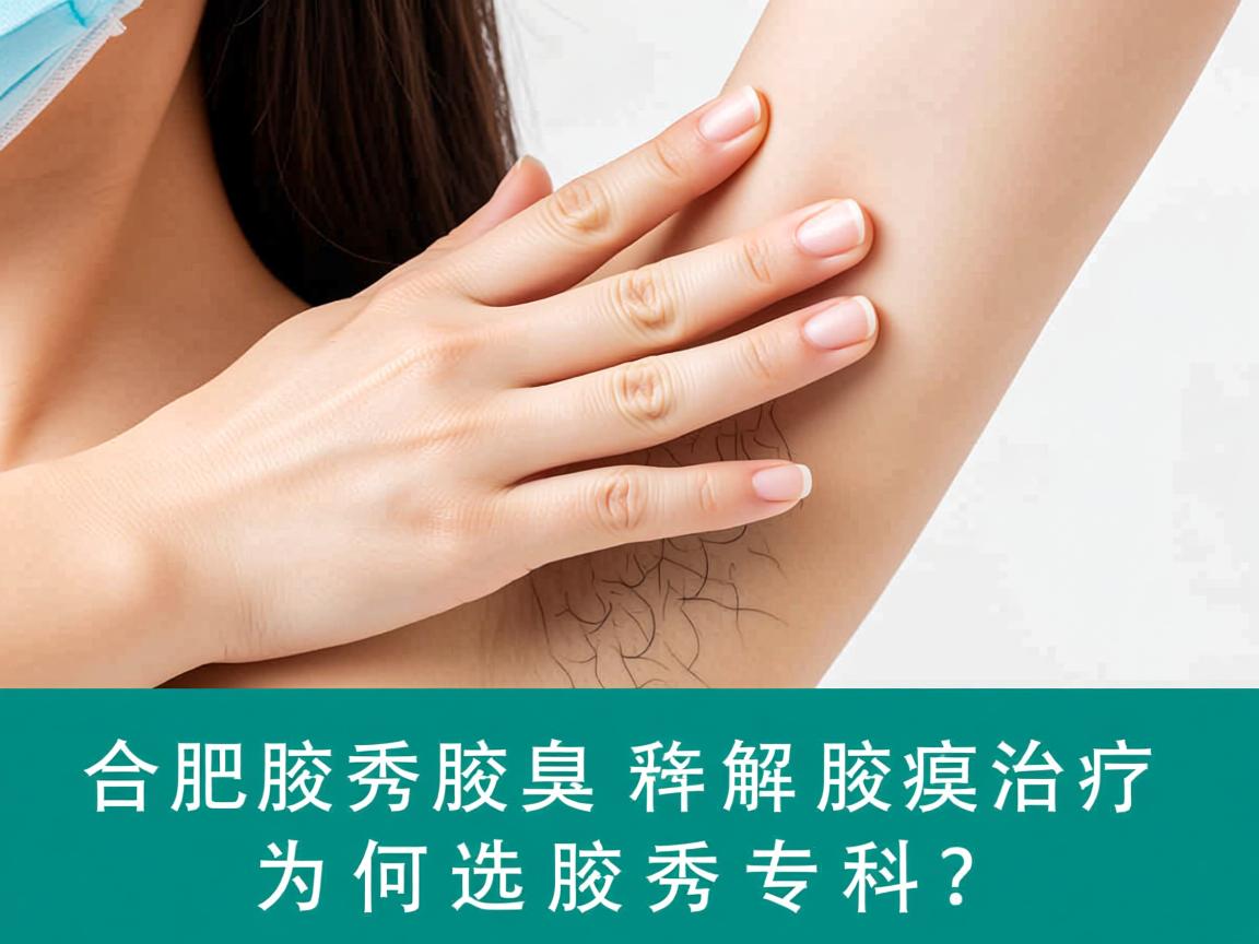合肥腋秀腋臭专科解析，腋臭治疗为何选腋秀专科？