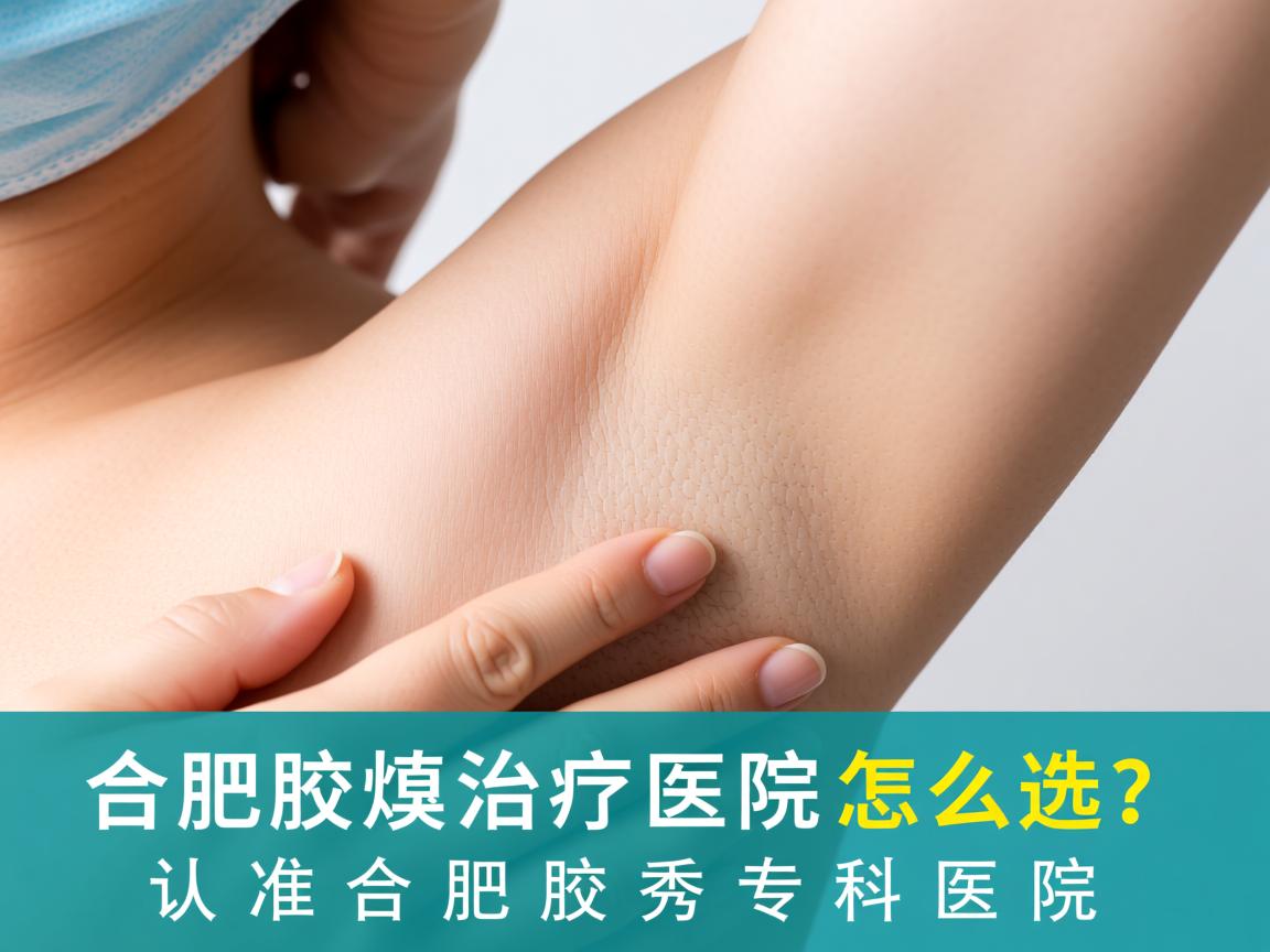 合肥腋臭治疗医院怎么选？认准合肥腋秀专科医院