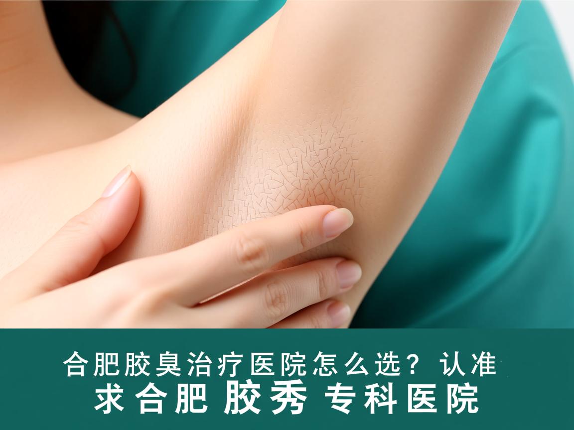 合肥腋臭治疗医院怎么选？认准合肥腋秀专科医院