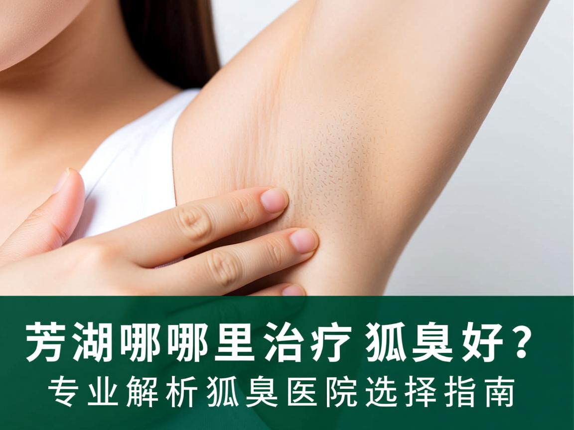 芜湖哪里治疗狐臭好？专业解析狐臭医院选择指南