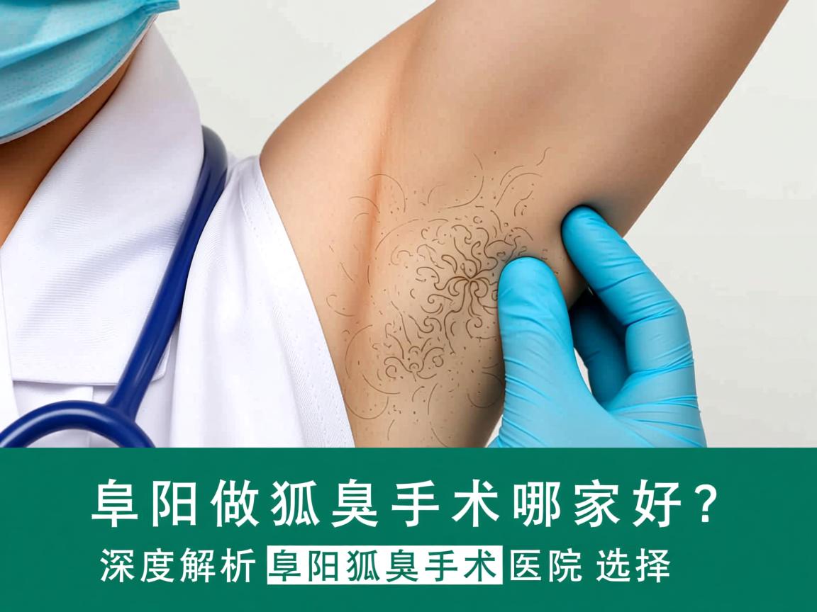 阜阳做狐臭手术哪家好？深度解析阜阳狐臭手术医院选择