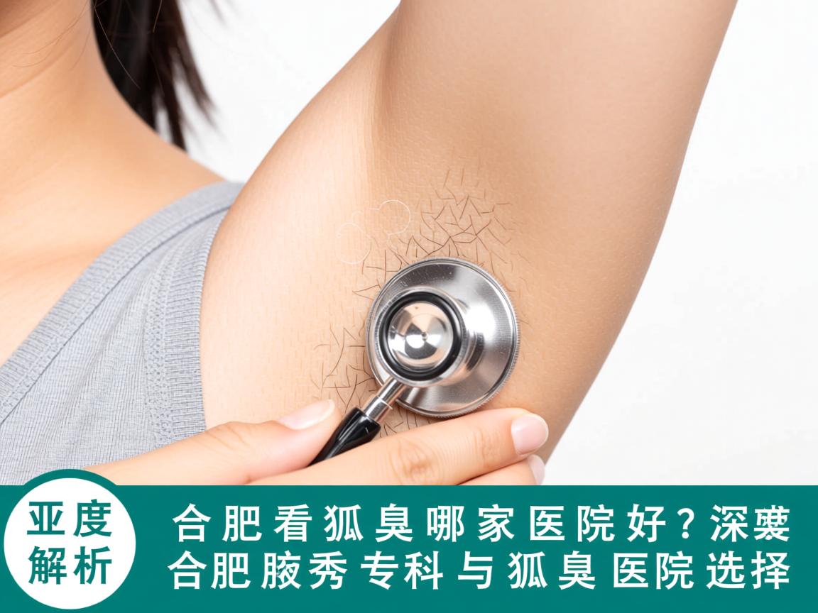 合肥看狐臭哪家医院好？深度解析合肥腋秀专科与狐臭医院选择