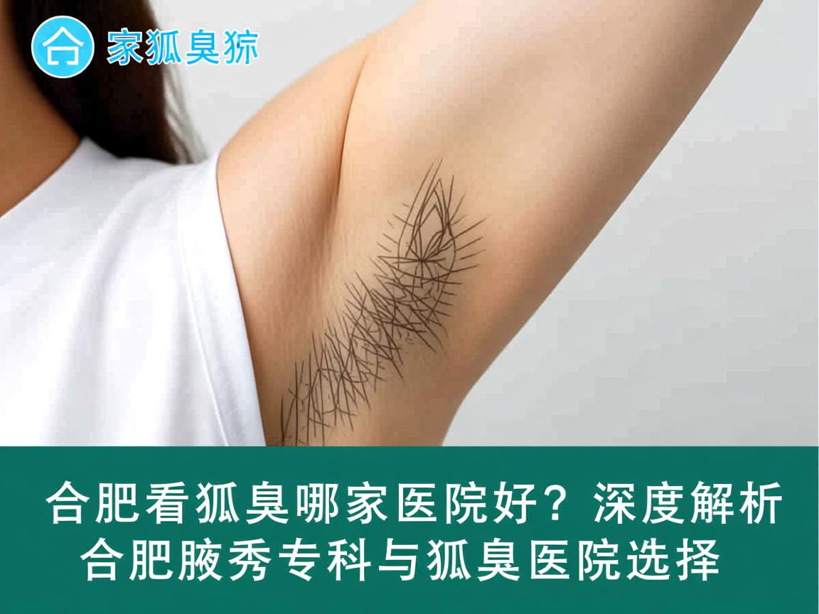 合肥看狐臭哪家医院好？深度解析合肥腋秀专科与狐臭医院选择