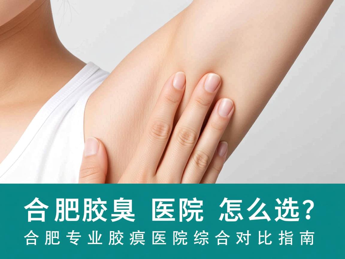 合肥腋臭医院怎么选？合肥专业腋臭医院综合对比指南