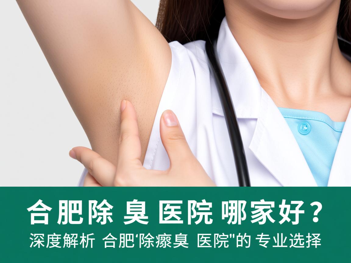 合肥除腋臭医院哪家好？深度解析合肥除腋臭医院的专业选择