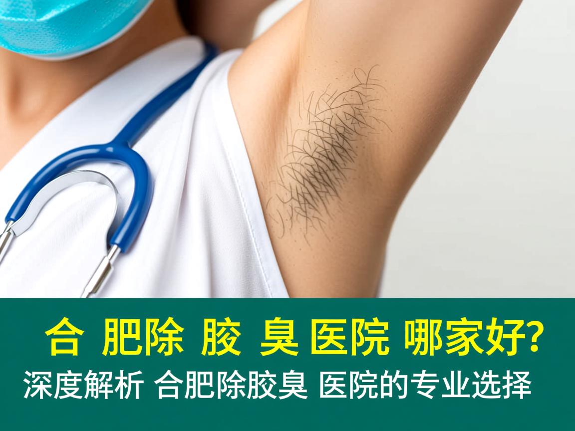 合肥除腋臭医院哪家好？深度解析合肥除腋臭医院的专业选择