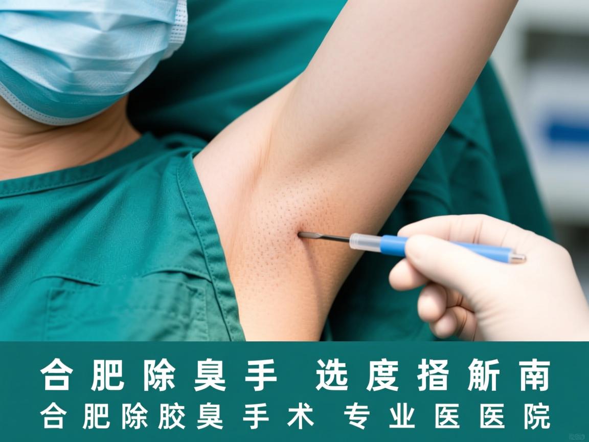 合肥除腋臭手术选择指南，深度解析合肥除腋臭手术专业医院