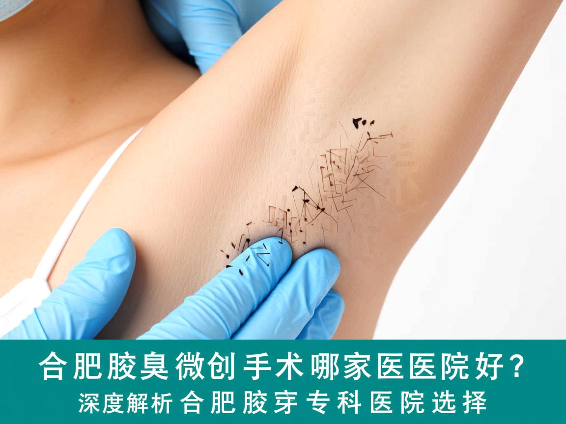 合肥腋臭微创手术哪家医院好？深度解析合肥腋臭专科医院选择