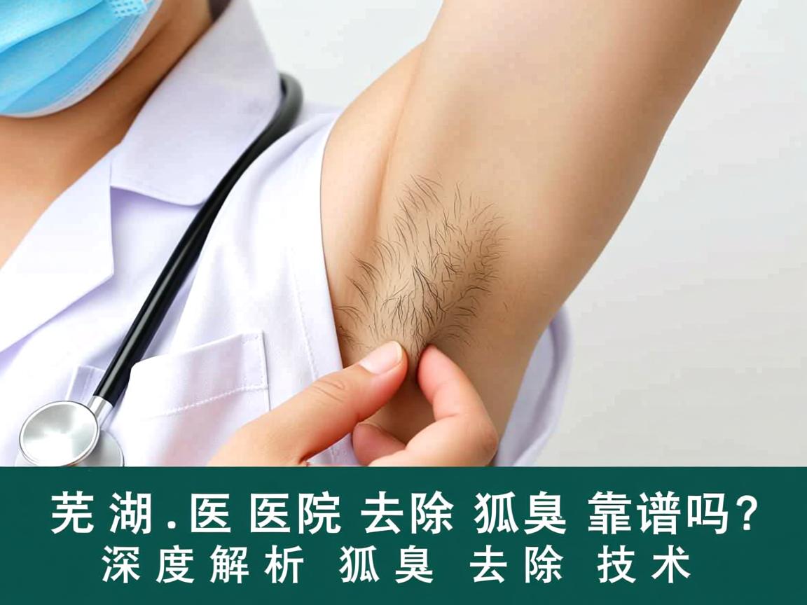 芜湖医院去除狐臭靠谱吗？深度解析狐臭去除技术