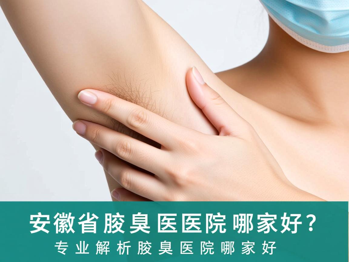 安徽省腋臭医院哪家好？专业解析腋臭医院哪家好