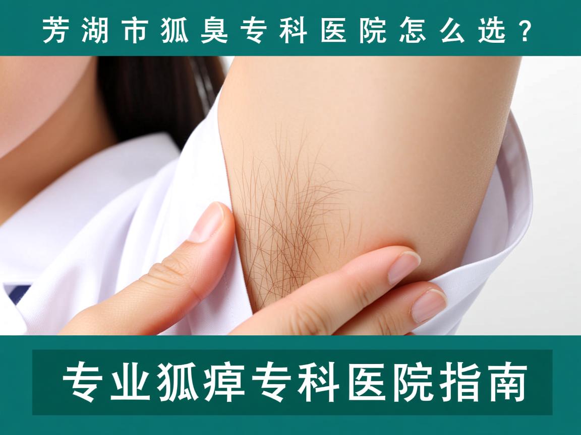 芜湖市狐臭专科医院怎么选？专业狐臭专科医院指南