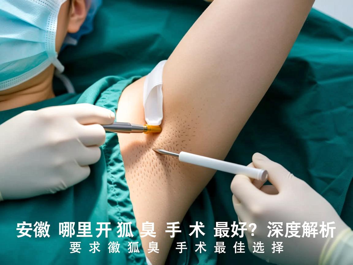 安徽哪里开狐臭手术最好？深度解析安徽狐臭手术最佳选择