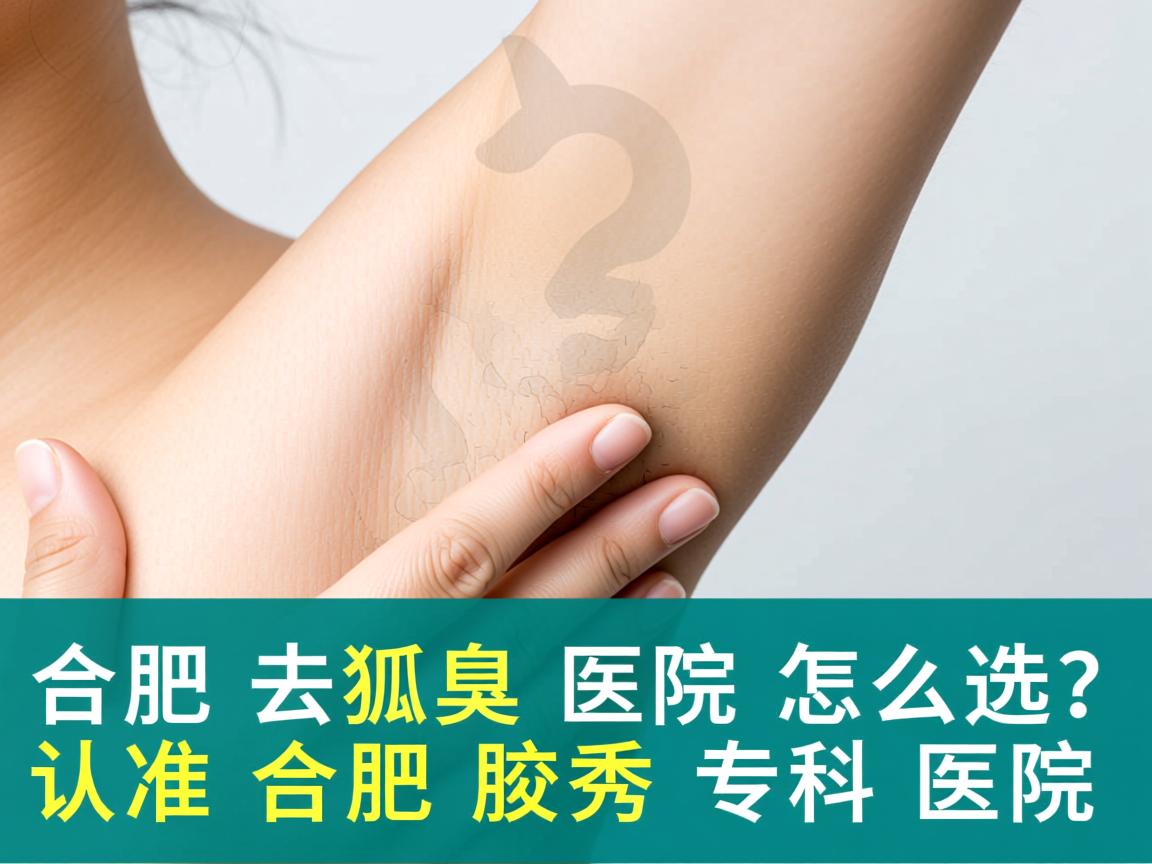 合肥去狐臭医院怎么选？认准合肥腋秀专科医院