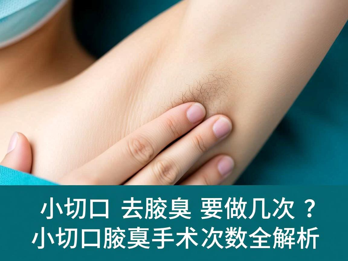 小切口去腋臭要做几次？小切口腋臭手术次数全解析