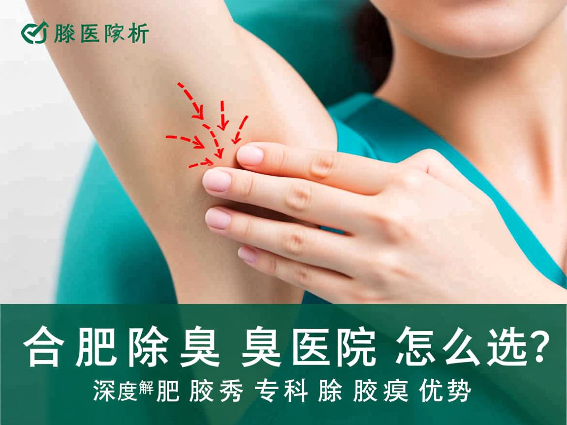 合肥除腋臭医院怎么选？深度解析合肥腋秀专科除腋臭优势