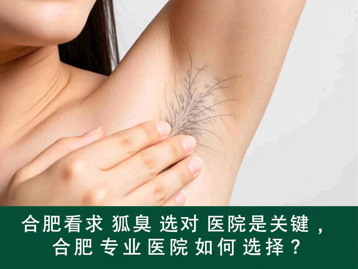 在合肥看狐臭选对医院是关键，合肥专业医院如何选择？