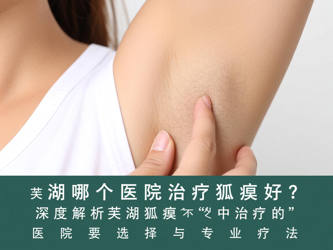 芜湖哪个医院治疗狐臭好？深度解析芜湖狐臭治疗的医院选择与专业疗法