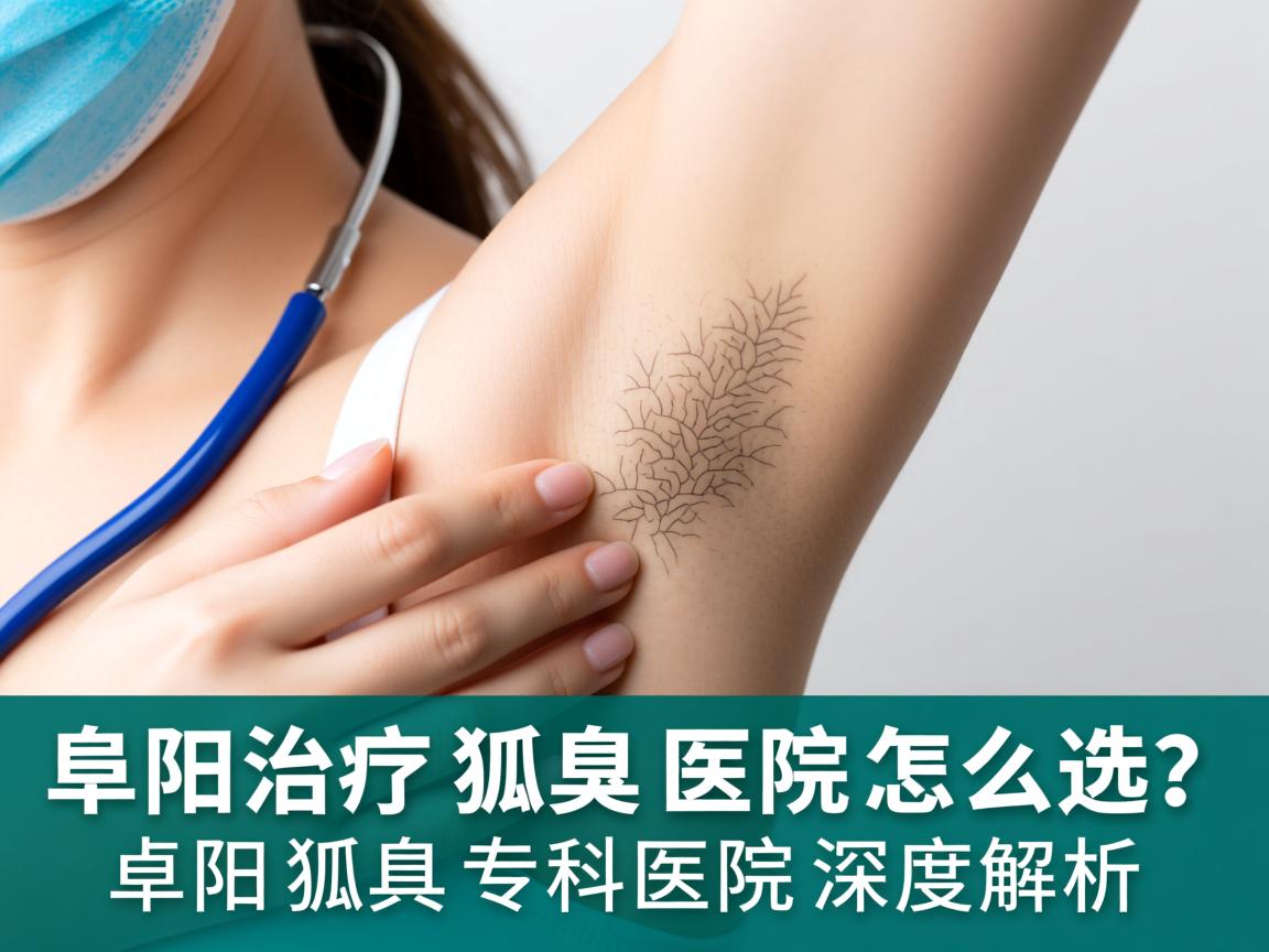 阜阳治疗狐臭医院怎么选？阜阳狐臭专科医院深度解析