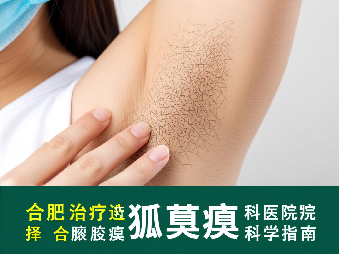 在合肥治疗狐臭，选择合肥腋臭专科医院的科学指南
