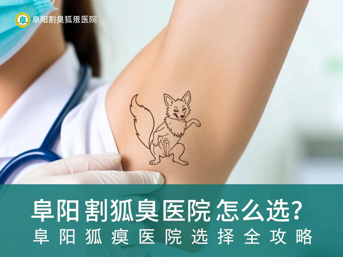 阜阳割狐臭医院怎么选？阜阳狐臭医院选择全攻略