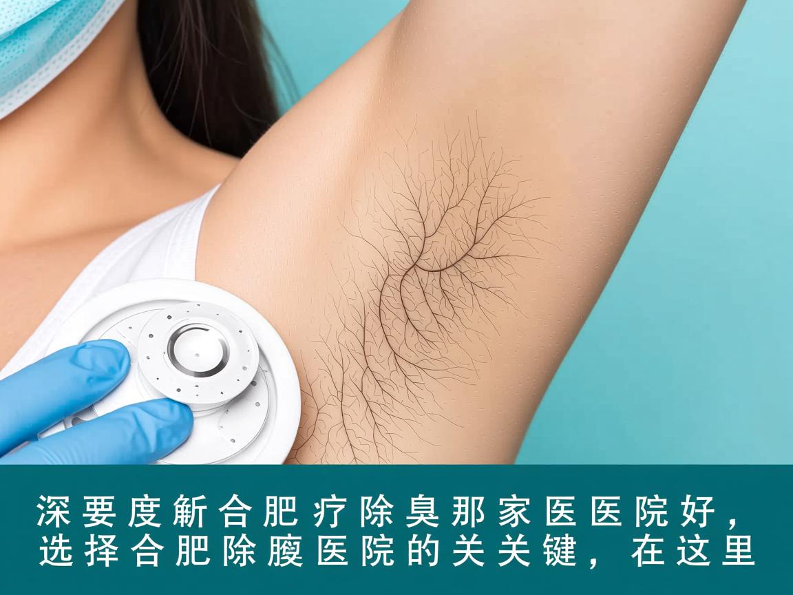 深度解析合肥除腋臭那家医院好，选择合肥除腋臭医院的关键在这里