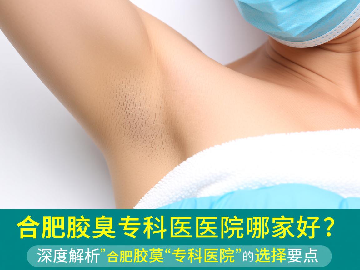 合肥腋臭专科医院哪家好？深度解析合肥腋臭专科医院的选择要点