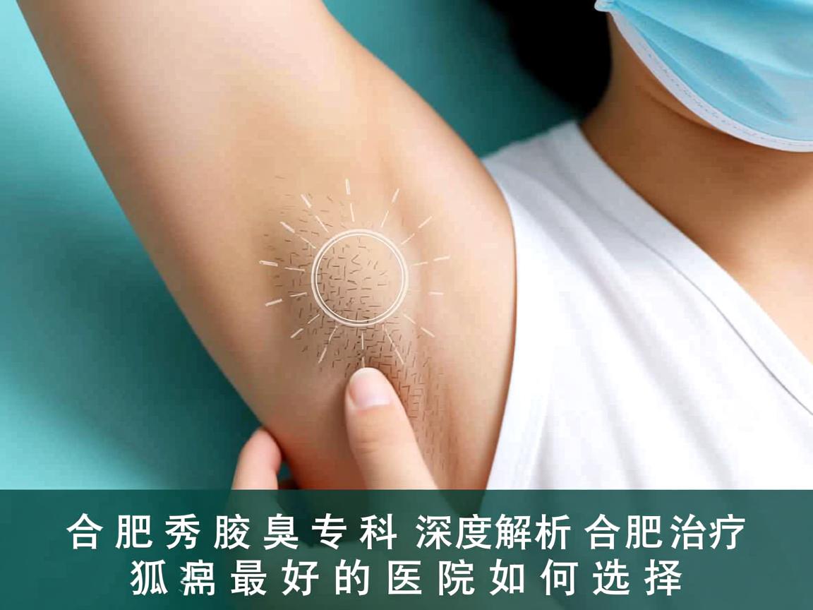 合肥腋秀腋臭专科，深度解析合肥治疗狐臭最好的医院如何选择