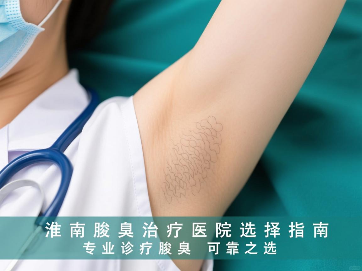淮南腋臭治疗医院选择指南，专业诊疗腋臭的可靠之选