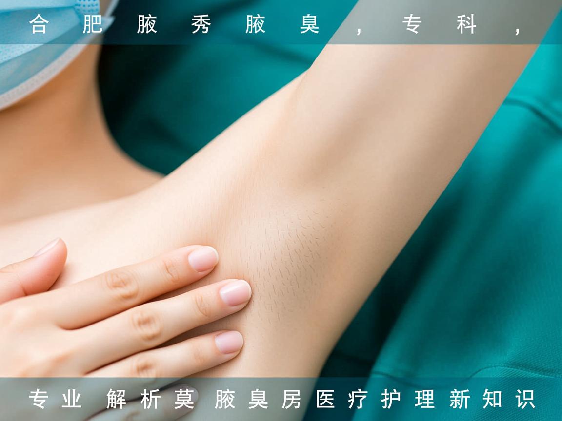 合肥腋秀腋臭专科，专业解析腋臭医疗护理新知识