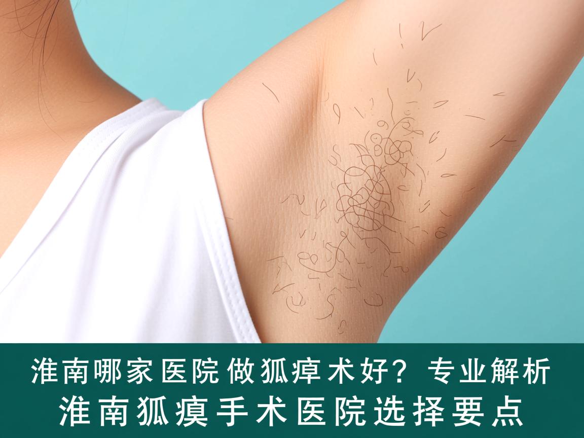 淮南哪家医院做狐臭术好？专业解析淮南狐臭手术医院选择要点