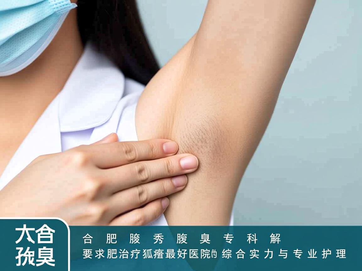 合肥腋秀腋臭专科，解析合肥治疗狐臭最好医院的综合实力与专业护理